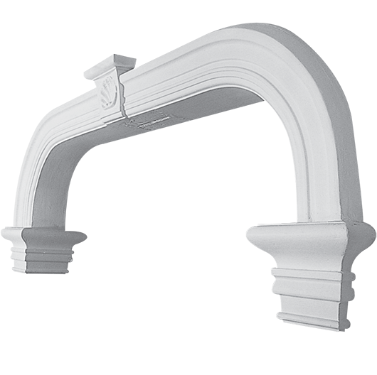 decorative plaster archways