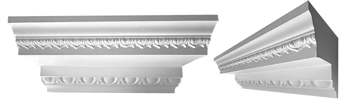 decorative plaster cornice image
