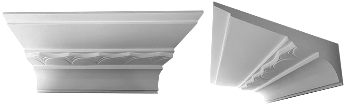 decorative plaster cornice image