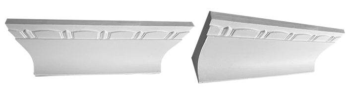 decorative plaster cornice image