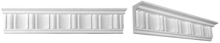decorative plaster cornice image
