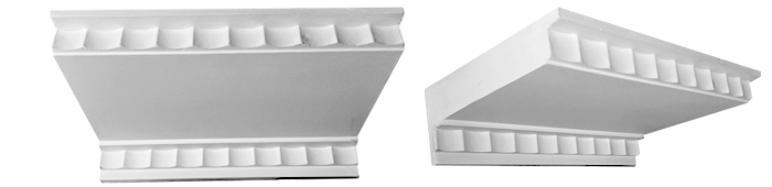 decorative plaster cornice image