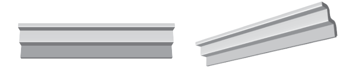 decorative plaster cornice image